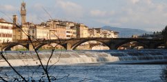View of Ponte Vecchio in Florence View of Ponte Vecchio in Florence